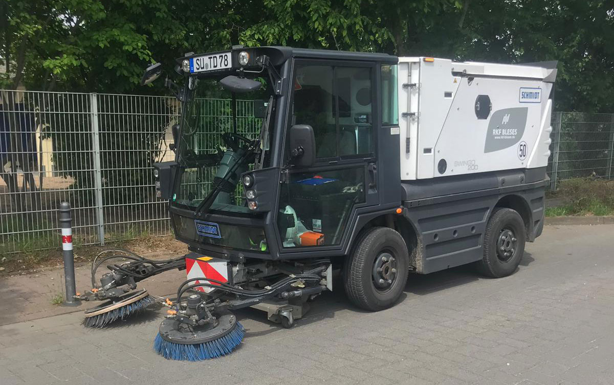 Grauflächenpflege NRW, Fahrzeug für Grauflächenpflege